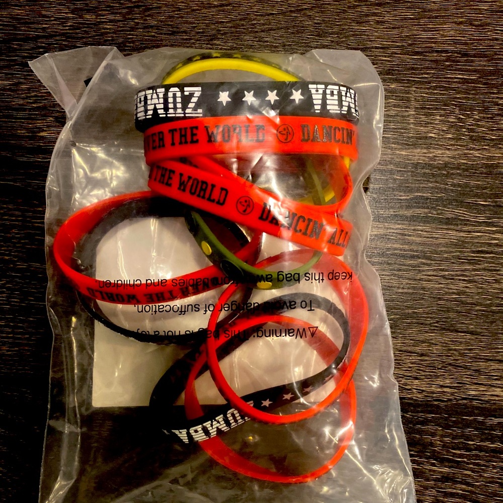 Brand New Zumba Bracelets